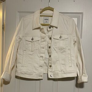 Sonoma Cream-Colored Denim Jacket